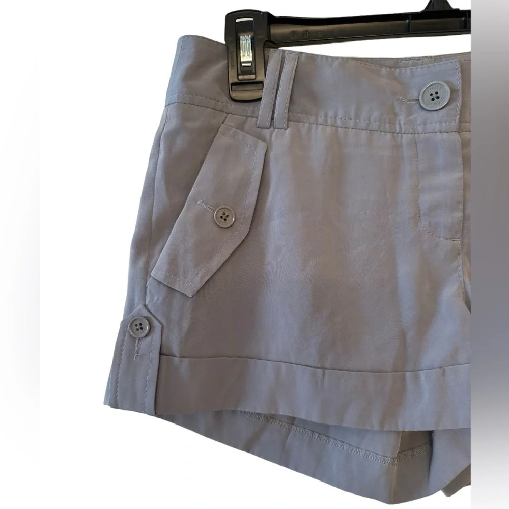 Express Satiny Finish Cuffed Shorts size 2